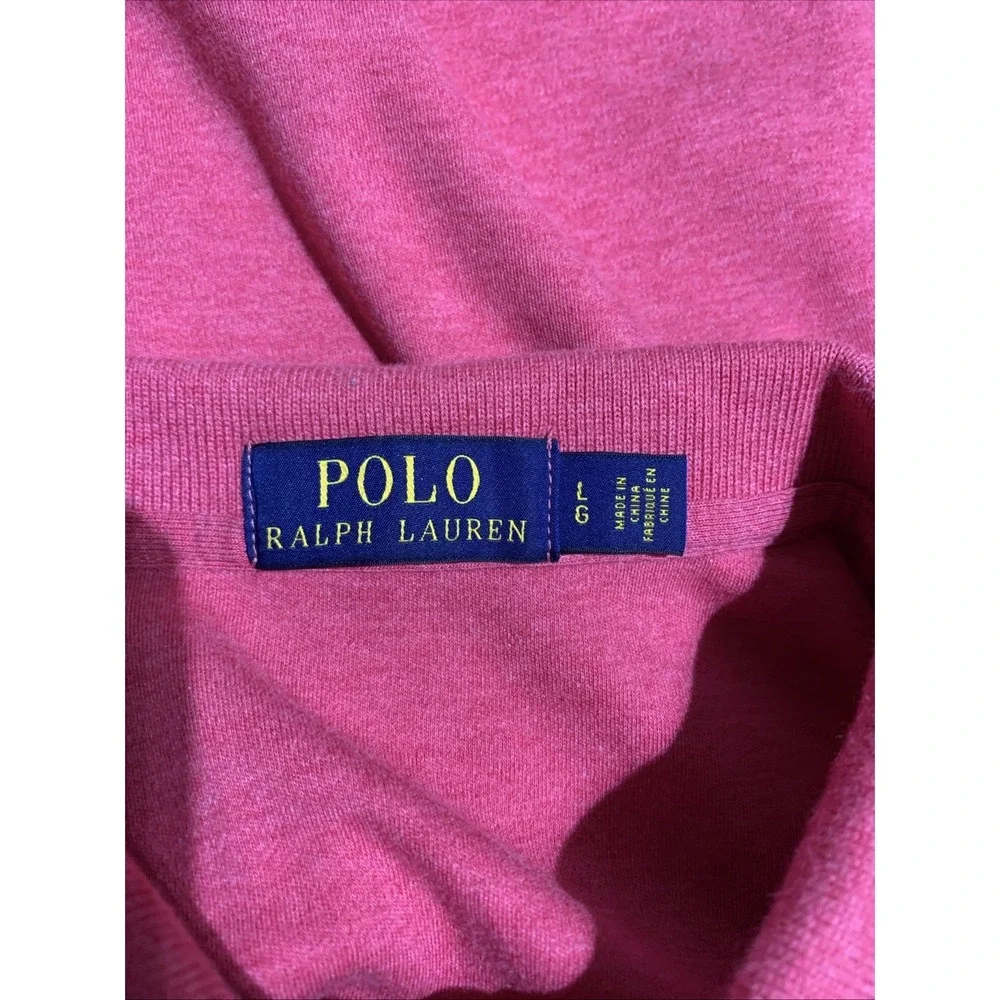 Polo Ralph Lauren‎ Golf Polo Classic Fit Pink Short Sleeve Mens Size L